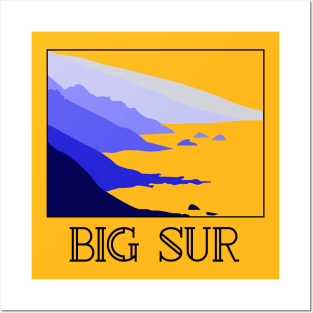 Big Sur Coastline Posters and Art